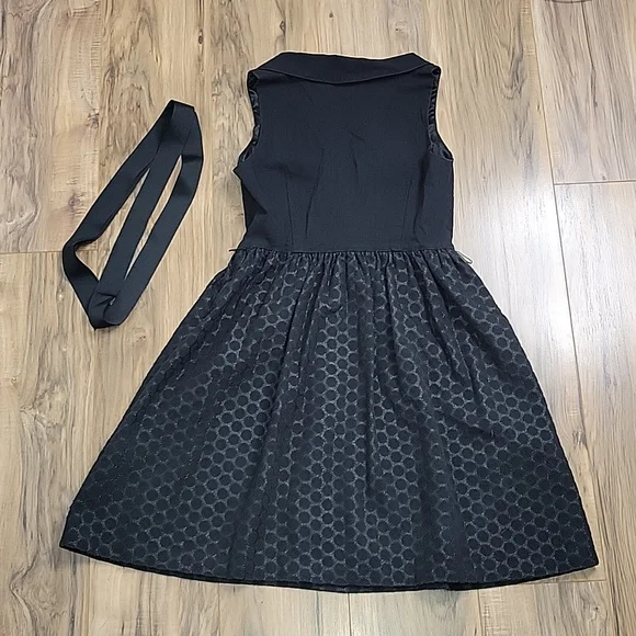 Wendy Katlen Black Metallic Sleeveless Dress - Picture 13 of 14